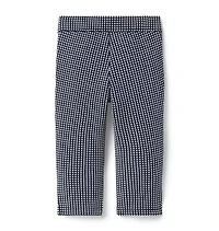 Gingham Jacquard Pant