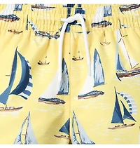 Recycled Sailboat Swim Trunk
