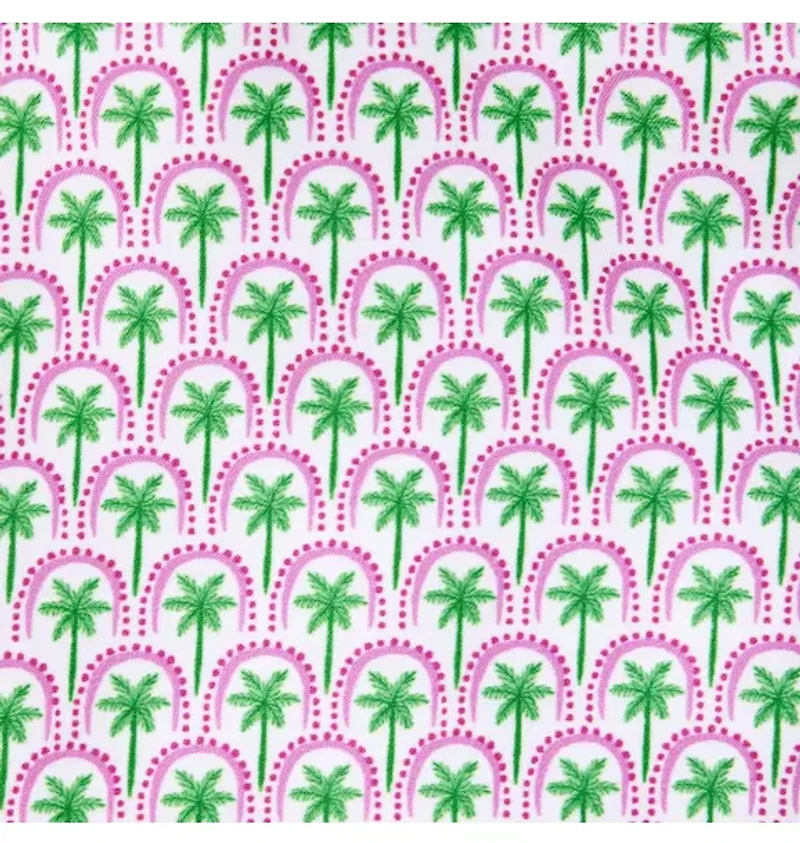 Recycled Palm Tile Swim Trunk