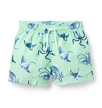 Recycled Sea Friends Swim Trunk
