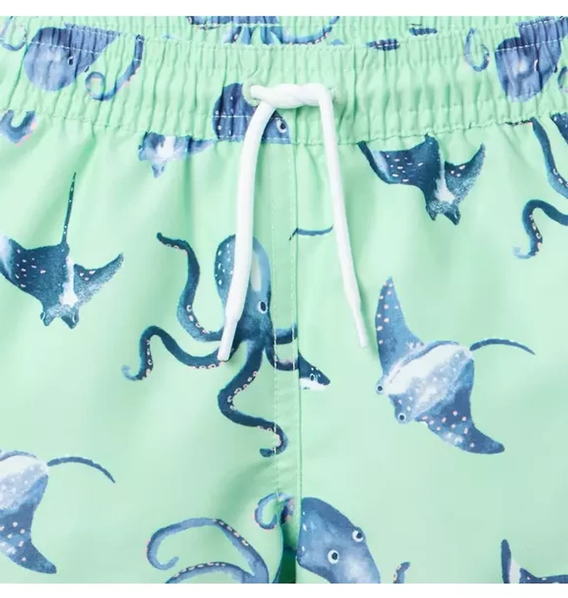 Recycled Sea Friends Swim Trunk