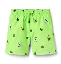 Recycled Tropical Icon Swim Trunk