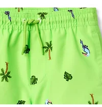 Recycled Tropical Icon Swim Trunk