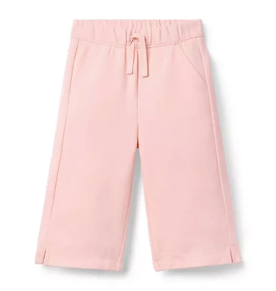 Wide Leg French Terry Pant