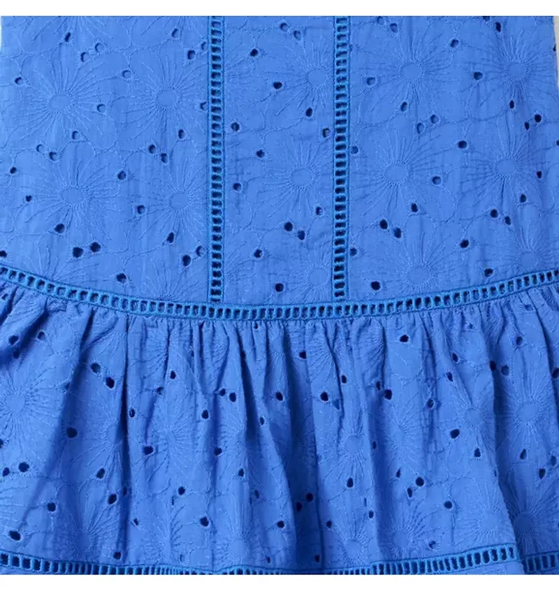 Eyelet Dropwaist Dress