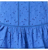 Eyelet Dropwaist Dress