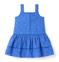 Eyelet Dropwaist Dress