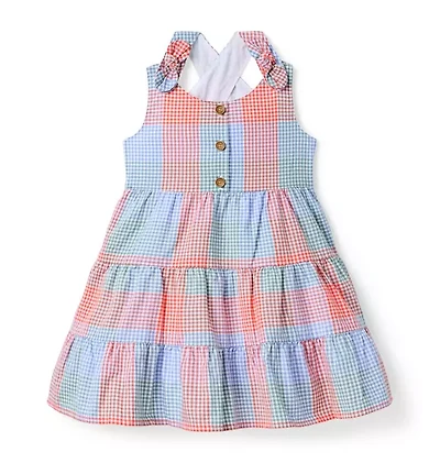 The Patchwork Check Dress