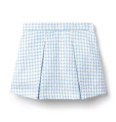 The Tweed Pleated Skirt