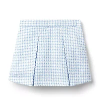 The Tweed Pleated Skirt