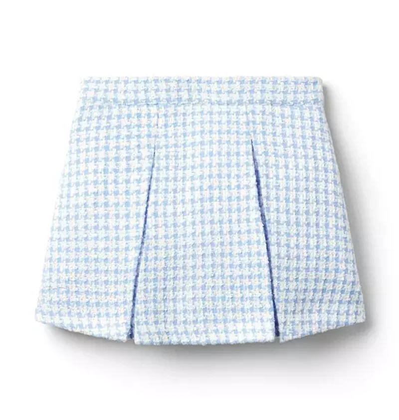 The Tweed Pleated Skirt