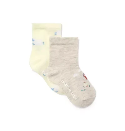 Baby Sheep And Duck Sock 2-Pack