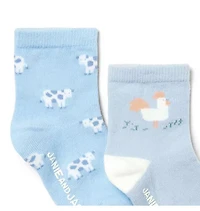 Baby Farm Friends Sock 2-Pack
