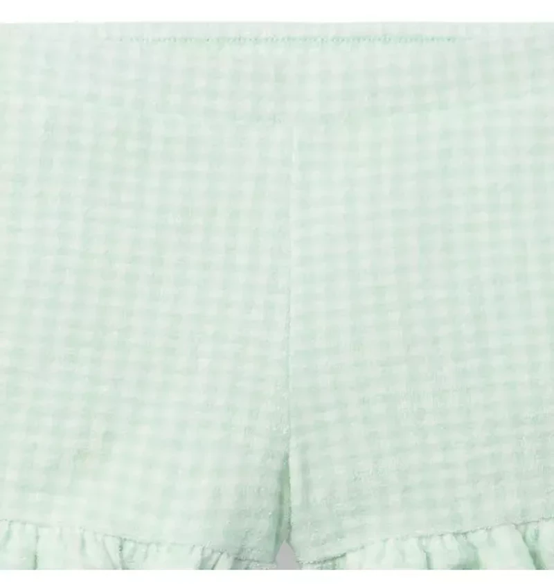 Terry Gingham Short