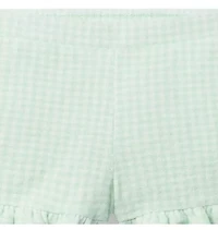 Terry Gingham Short