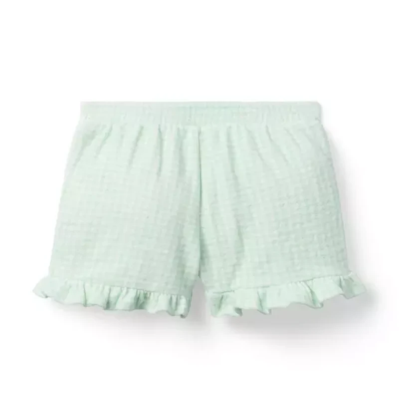 Terry Gingham Short