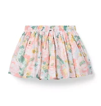 Floral Skort