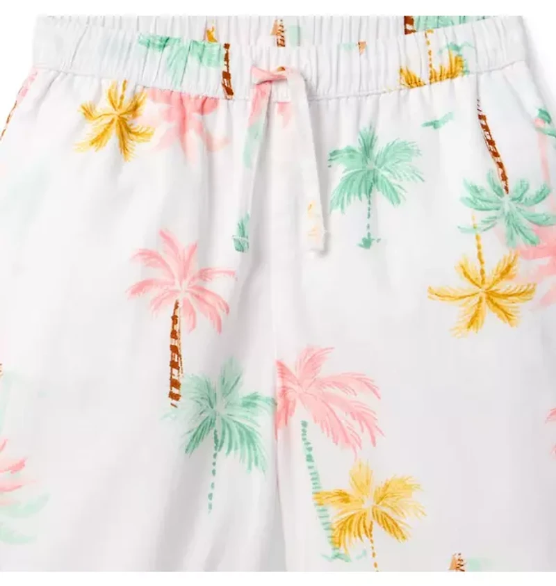 Palm Tree Wide Leg Pant