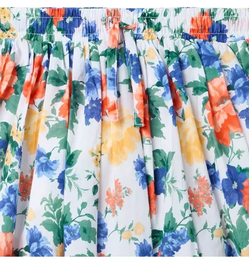 Floral Pleated Skort