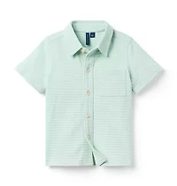 Textured Striped Shirt