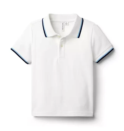 The Stripe Trim Polo