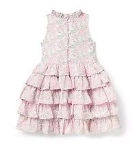 Ditsy Floral Tiered Ruffle Dress