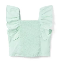 Smocked Ruffle Top
