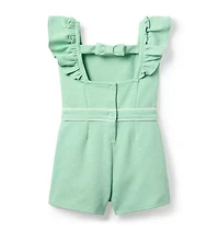 Ruffle Sleeve Romper
