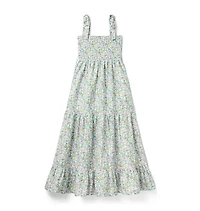 Women's Floral Smocked Matching Dress
