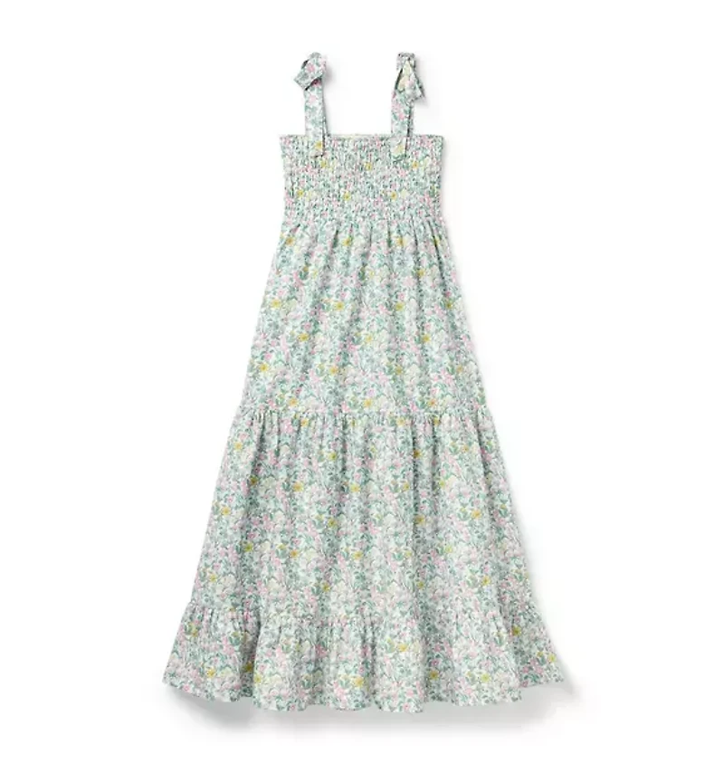 Women's Floral Smocked Matching Dress