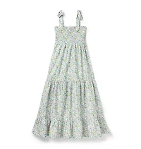 Women's Floral Smocked Matching Dress