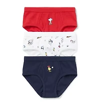 Peanuts Underwear Set Boys 3-Pack