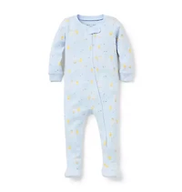 Baby Organic Cotton Duckling  Footed Pajama