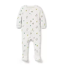 Baby Organic Cotton St. Patrick's Day Footed Pajama