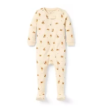 Baby Organic Cotton Disney Winnie The Pooh Footed Pajama