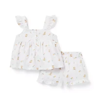 Classic Ruffle Pajama Easter Bunny