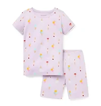 Organic Cotton Ice Cream Short Pajama