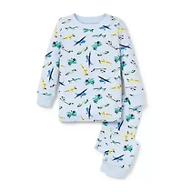 Organic Cotton  Airplane Pajama