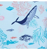 Organic Cotton Sea Friends Short Pajama
