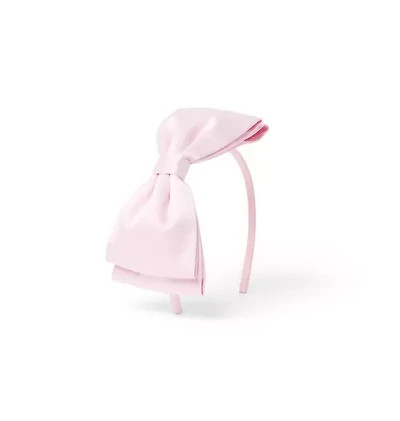 Satin Bow Headband