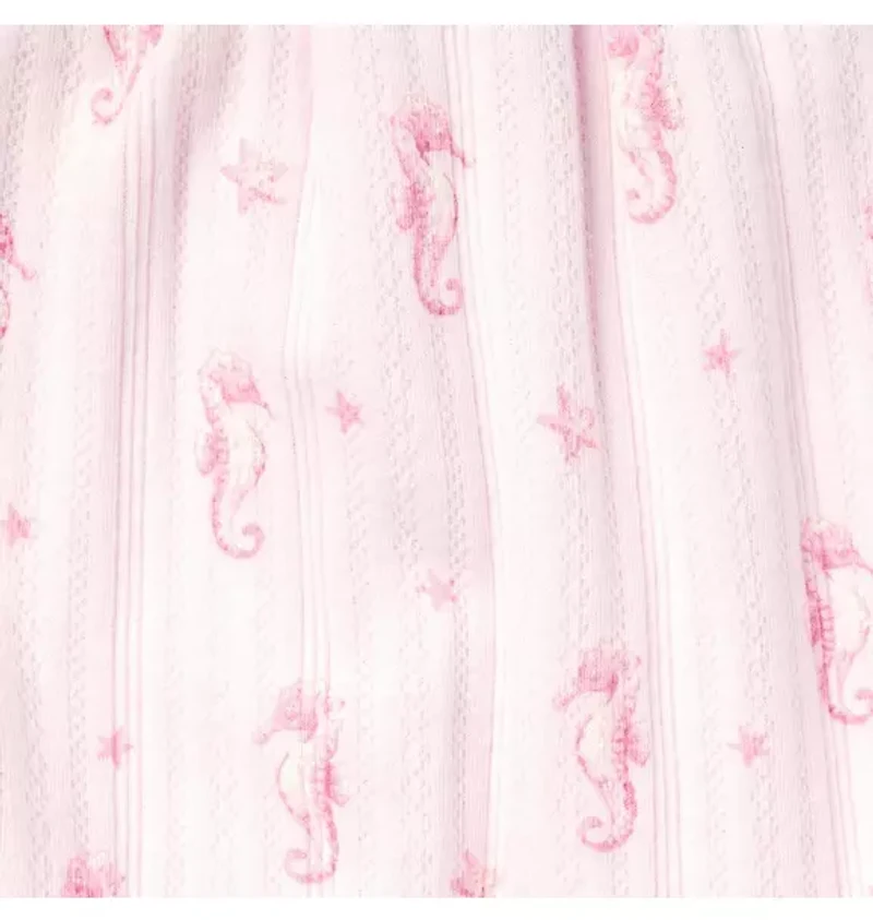 Baby Seahorse Pointelle Matching Set