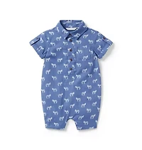 Baby Zebra Romper