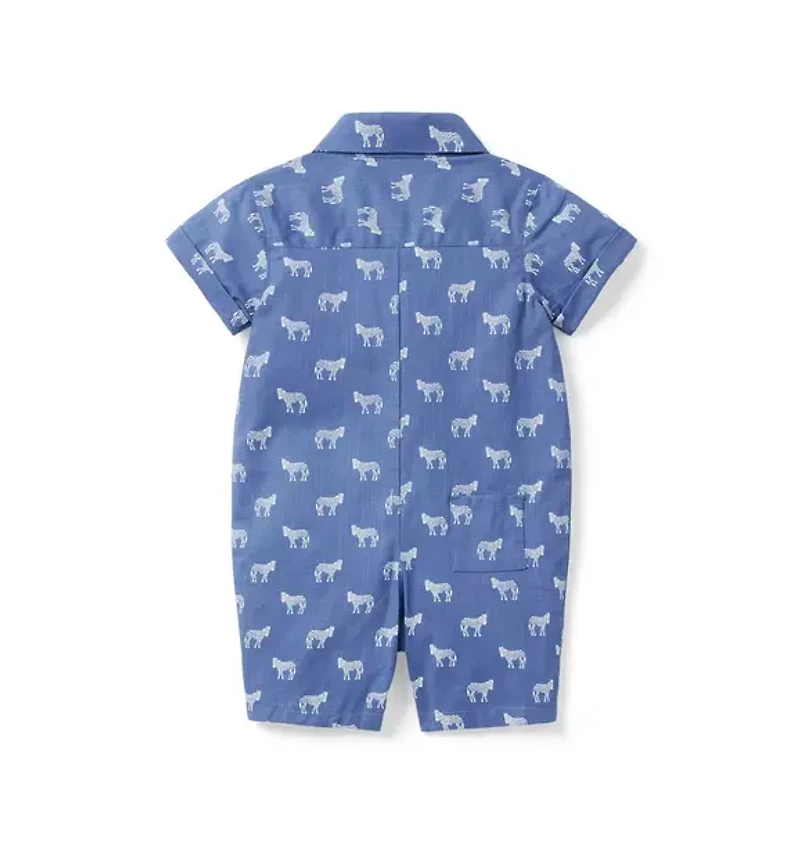 Baby Zebra Romper