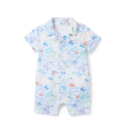 Baby Coral Reef Romper
