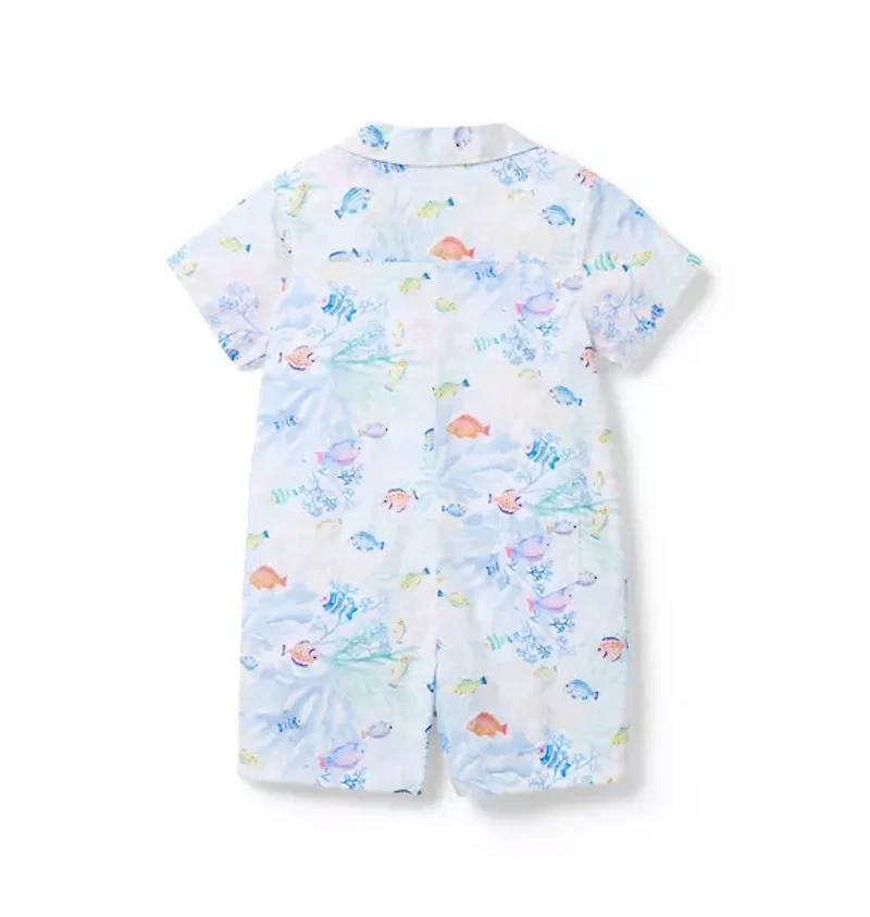 Baby Coral Reef Romper