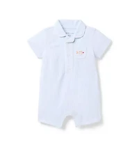 Baby Striped Fish Romper