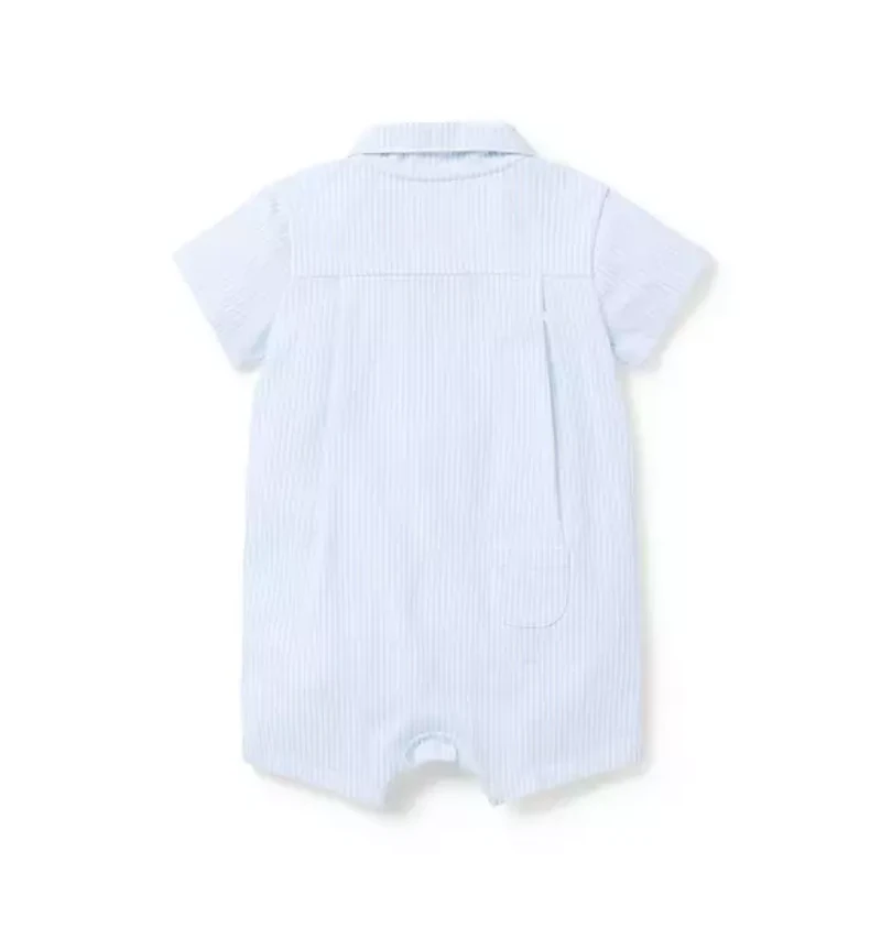 Baby Striped Fish Romper
