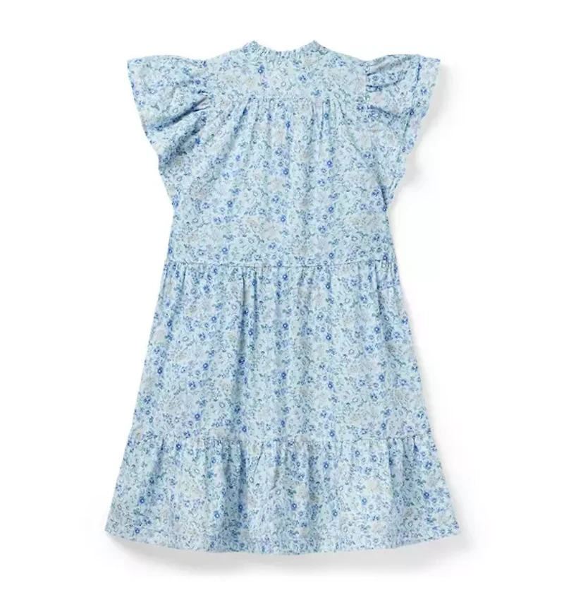 Women's Ditsy Floral Matching Dress