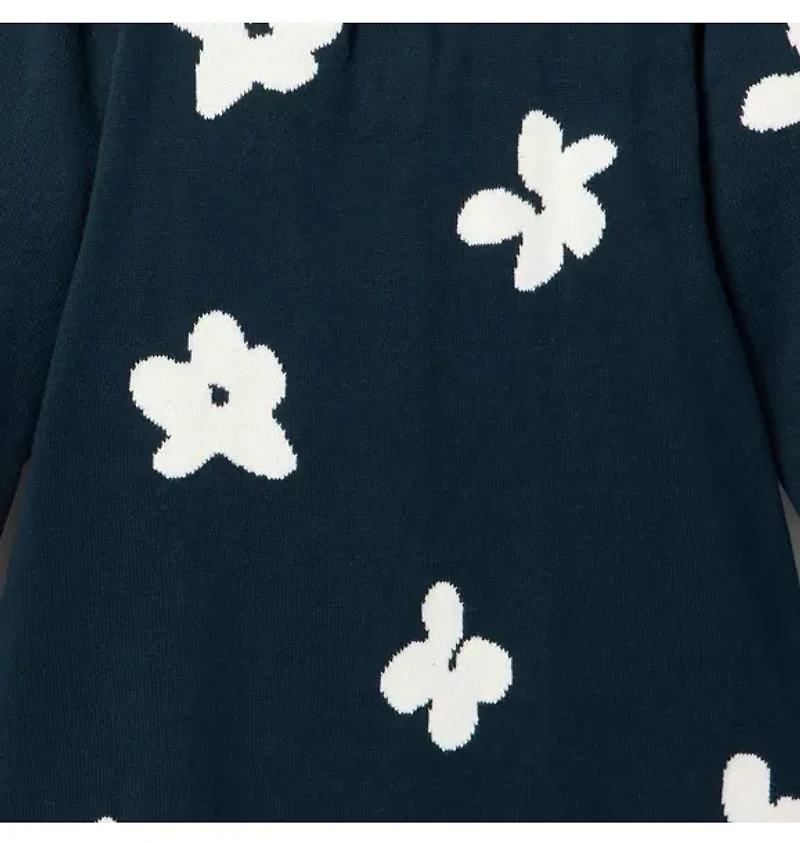 HATCH X Janie and Jack Floral Sweater Dress