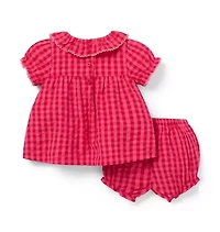 HATCH X Janie and Jack Baby Gingham Matching Set